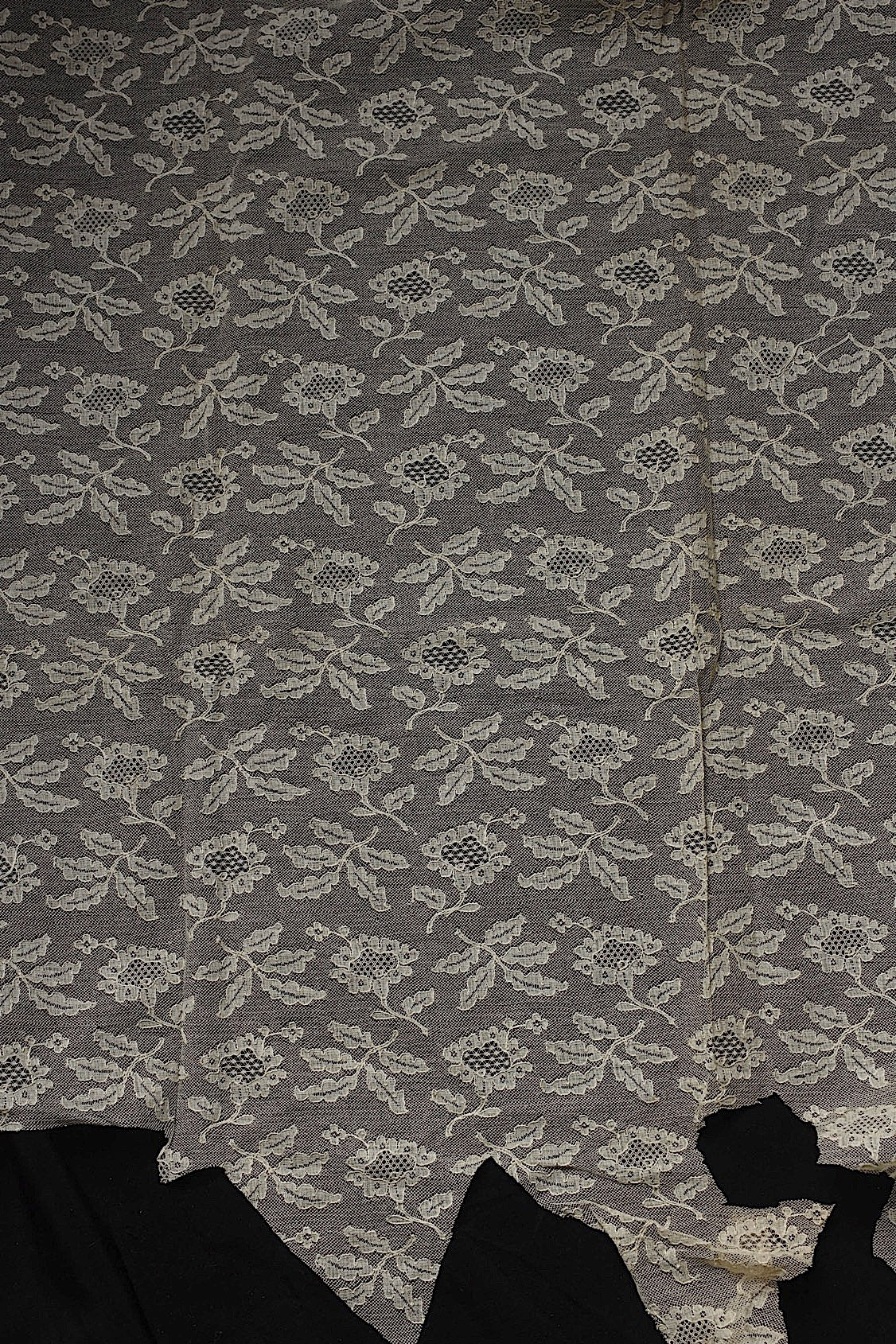 アンティークレース　dentelle ancienne レース生地　ハギレ