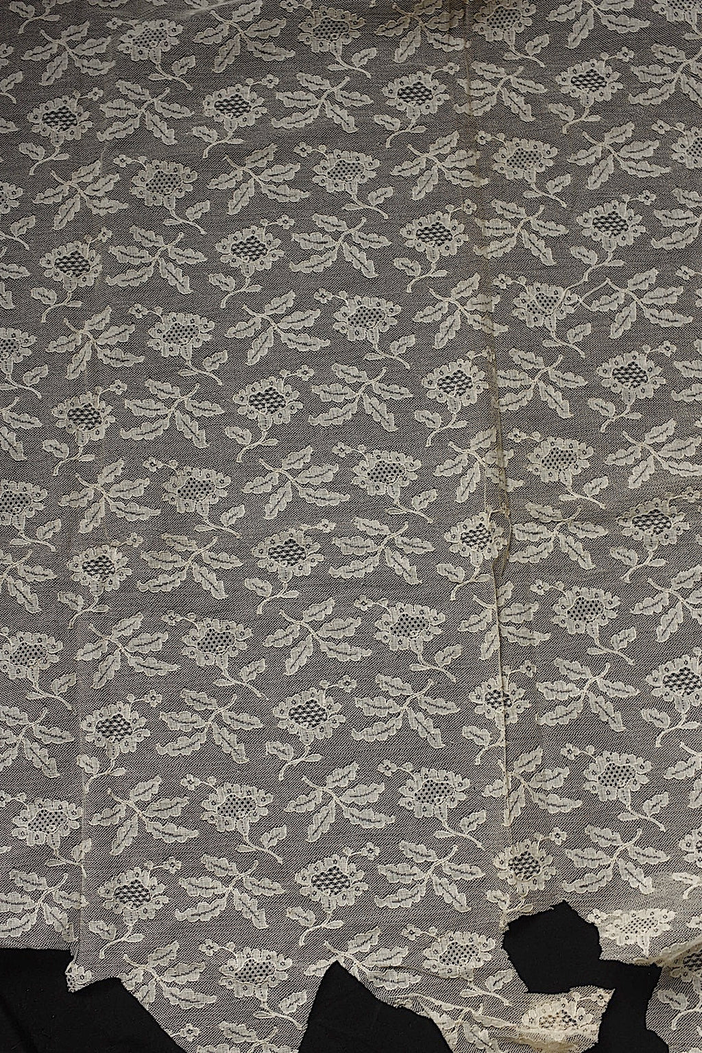 アンティークレース　dentelle ancienne レース生地　ハギレ