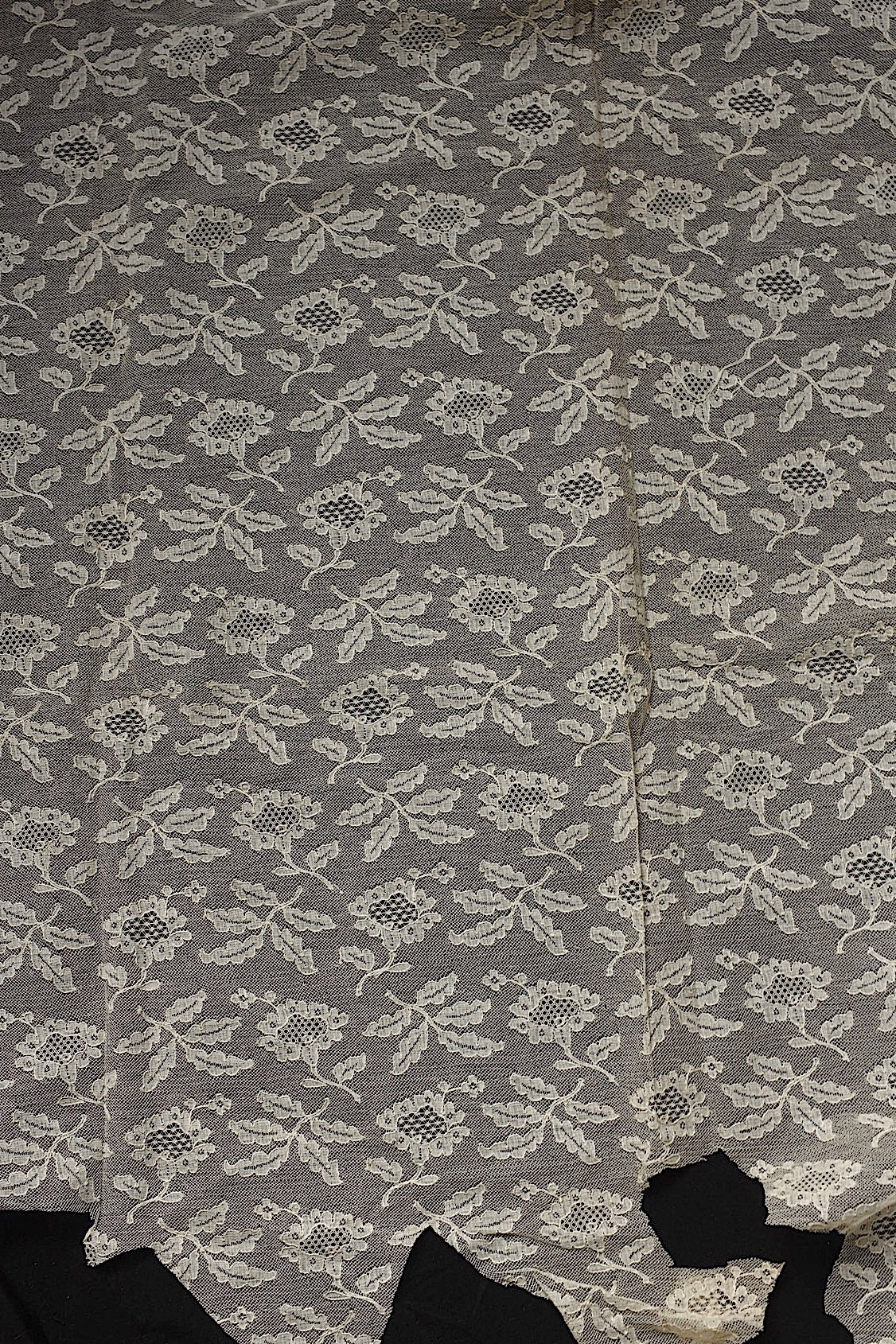 アンティークレース　dentelle ancienne レース生地　ハギレ