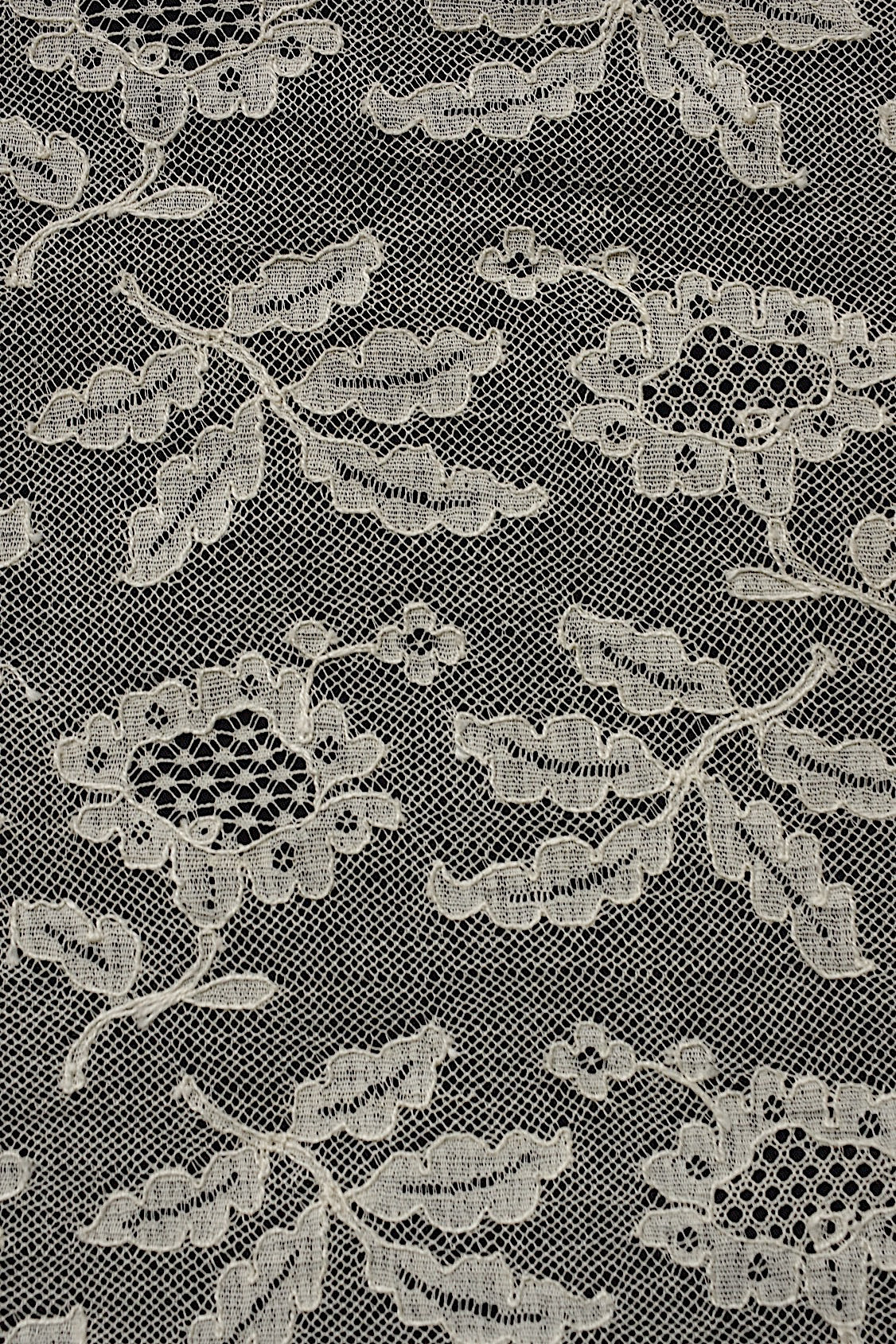 アンティークレース　dentelle ancienne レース生地　ハギレ