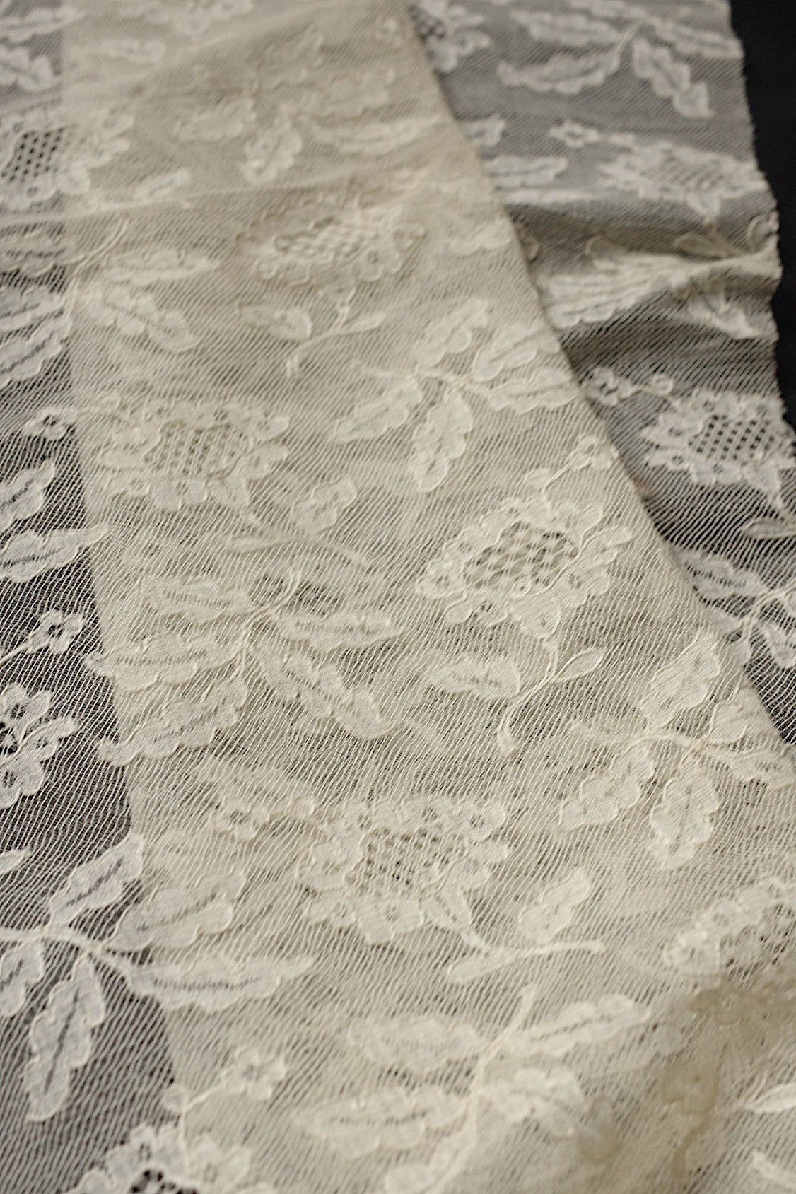 アンティークレース　dentelle ancienne レース生地　ハギレ