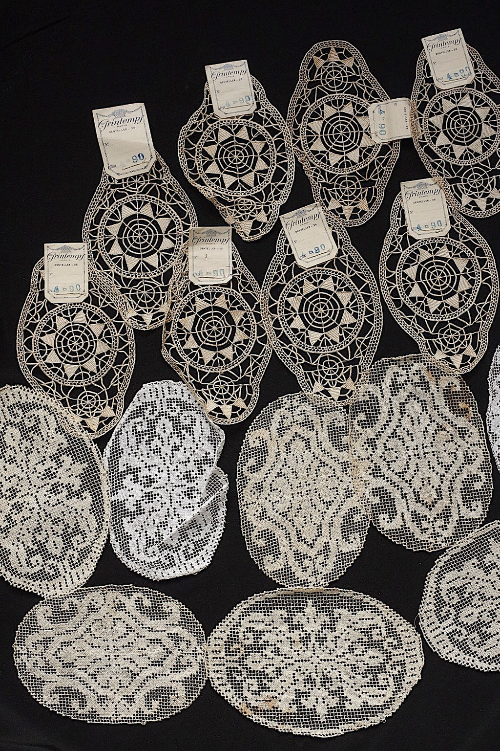 アンティークレース　dentelle ancienne　モチーフ16個
