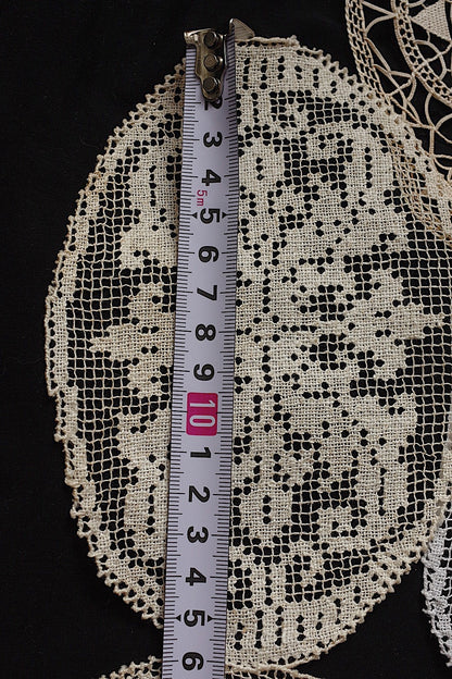 アンティークレース　dentelle ancienne　モチーフ16個
