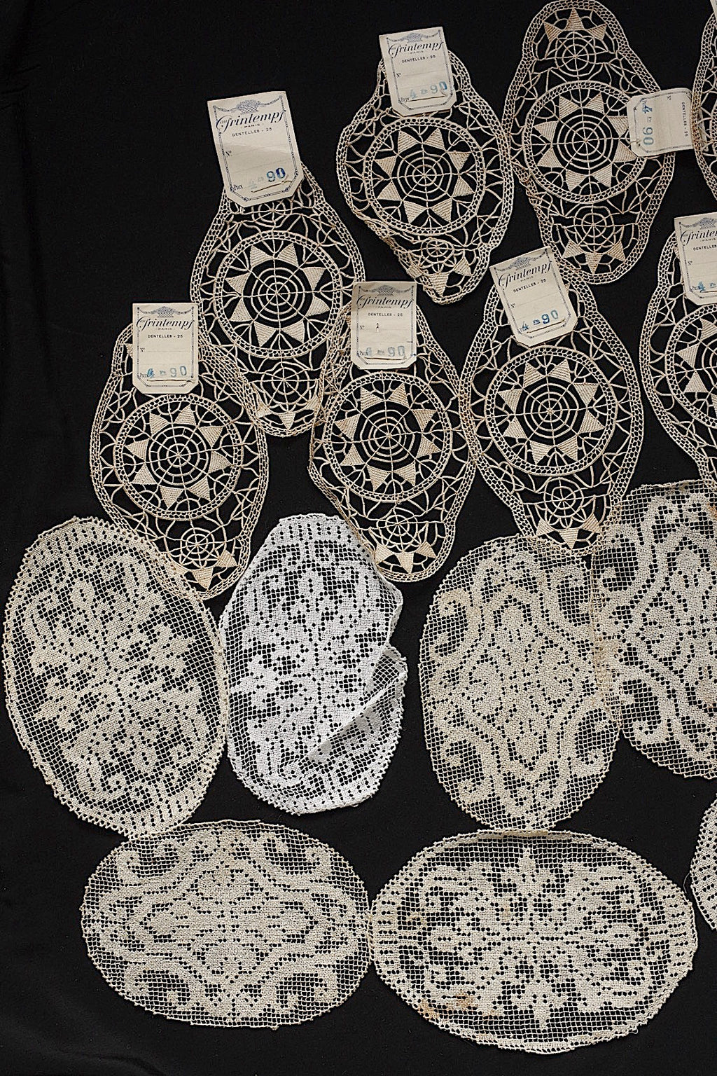 アンティークレース　dentelle ancienne　モチーフ16個
