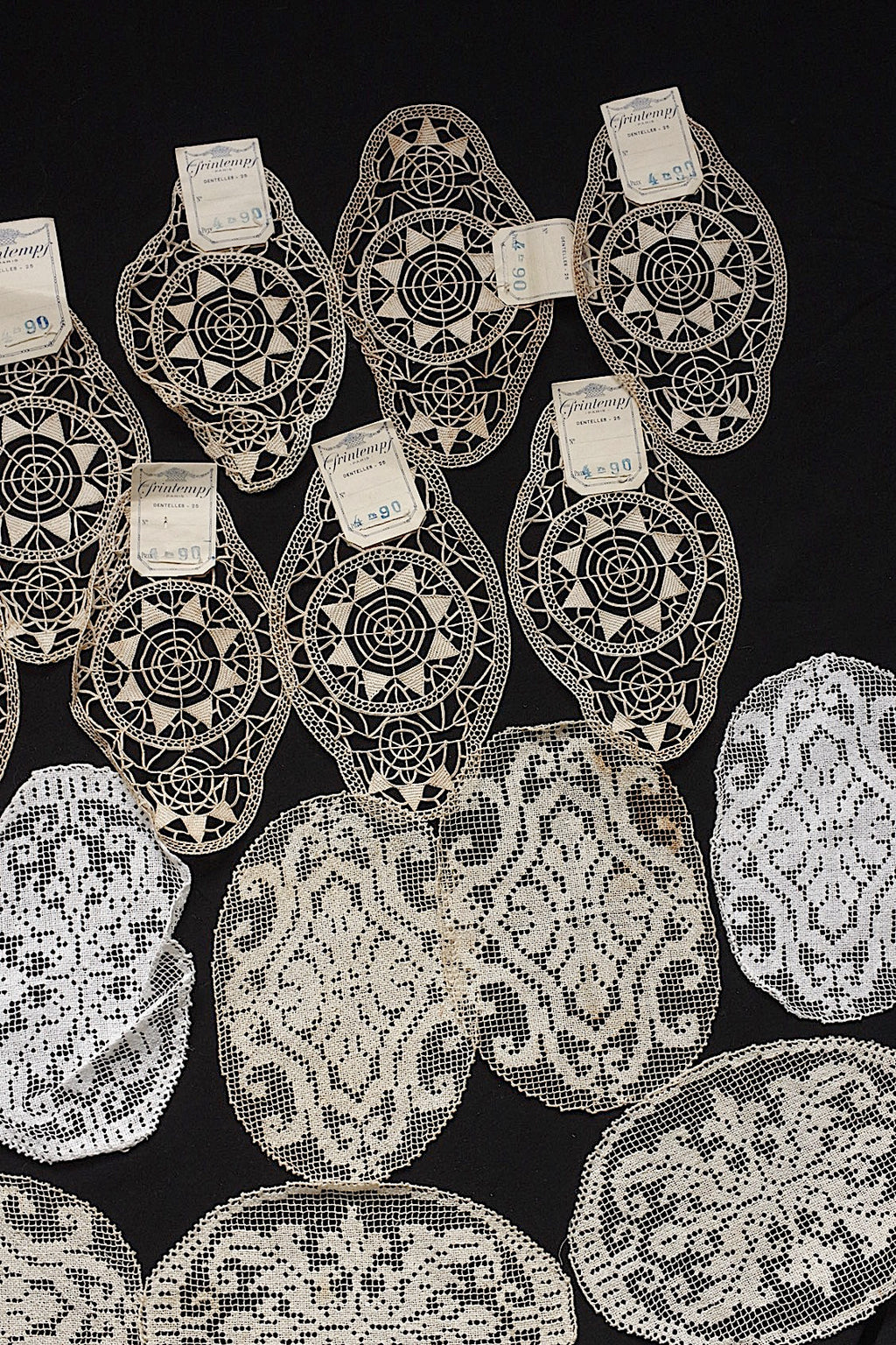 アンティークレース　dentelle ancienne　モチーフ16個