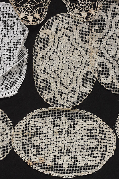 アンティークレース　dentelle ancienne　モチーフ16個