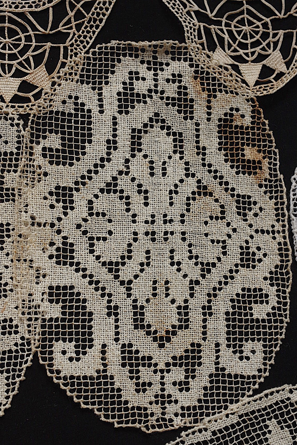 アンティークレース　dentelle ancienne　モチーフ16個