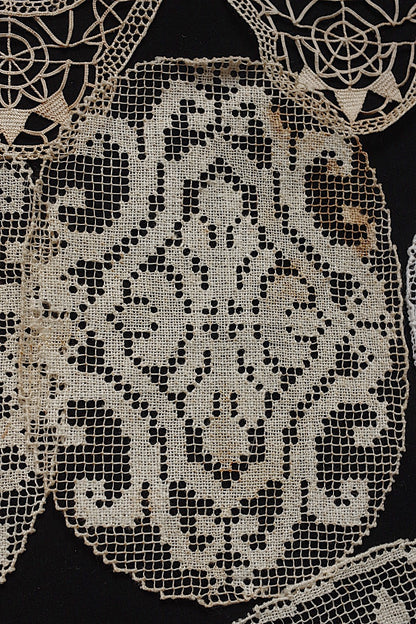 アンティークレース　dentelle ancienne　モチーフ16個