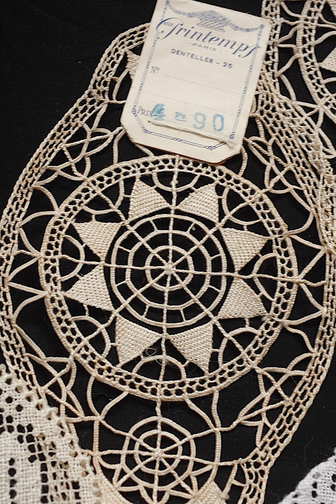 アンティークレース　dentelle ancienne　モチーフ16個