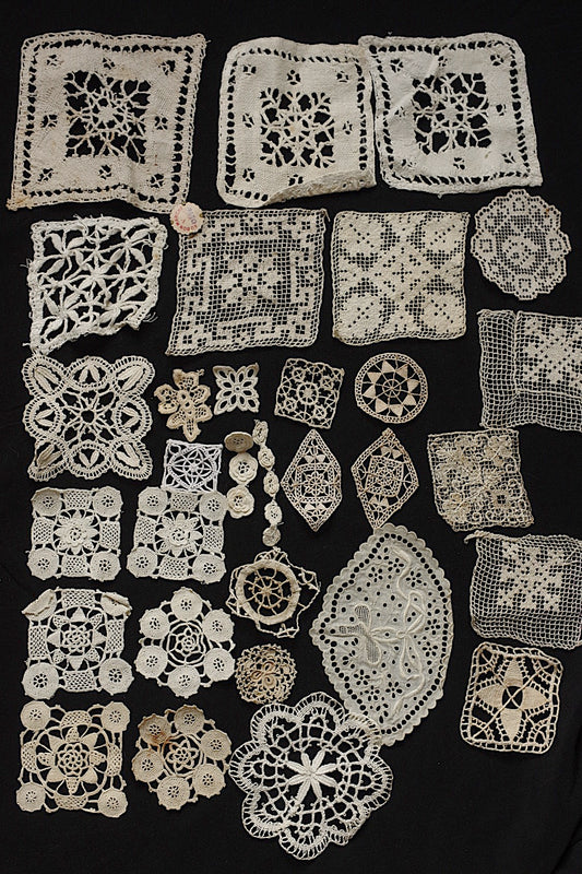 アンティークレース　dentelle ancienne　モチーフ31個
