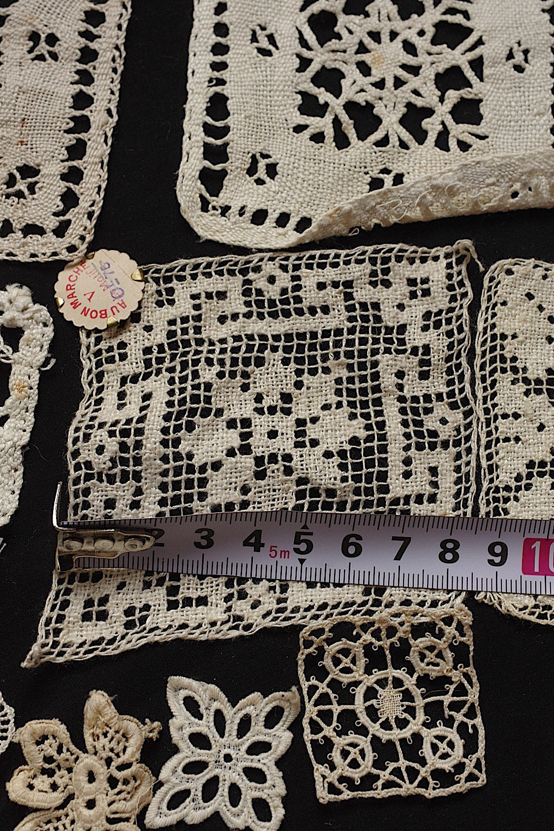 アンティークレース　dentelle ancienne　モチーフ31個