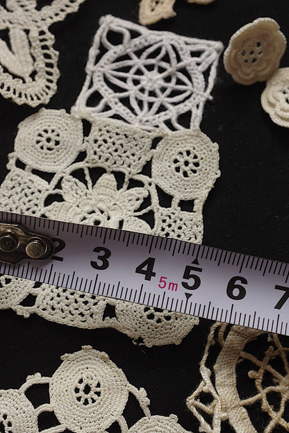 アンティークレース　dentelle ancienne　モチーフ31個