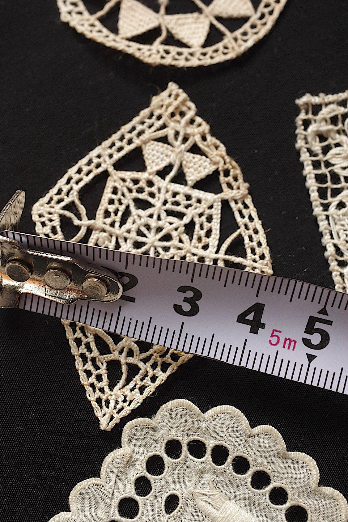 アンティークレース　dentelle ancienne　モチーフ31個