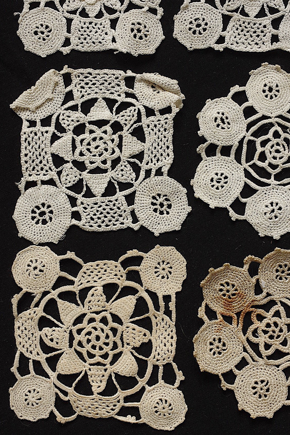 アンティークレース　dentelle ancienne　モチーフ31個