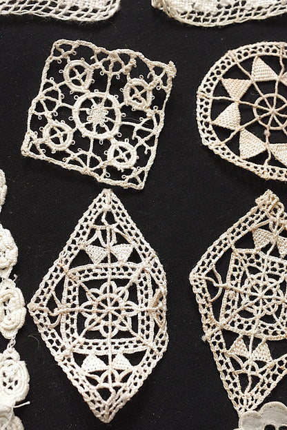 アンティークレース　dentelle ancienne　モチーフ31個