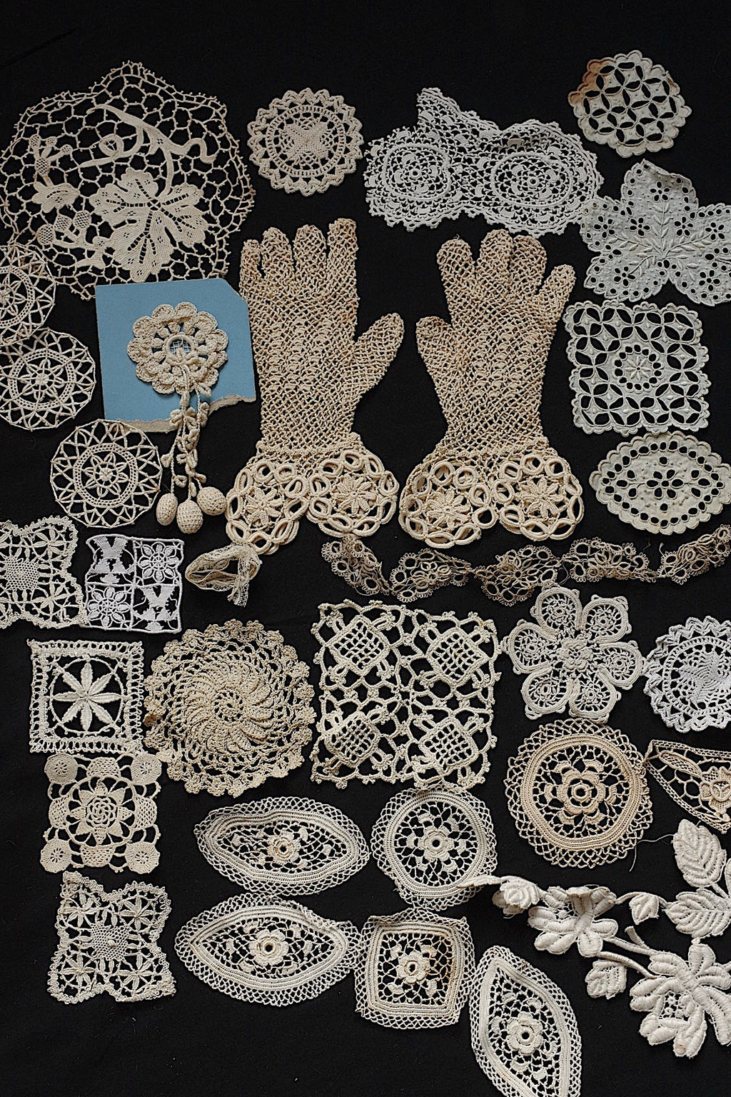 アンティークレース　dentelle ancienne　モチーフ31個