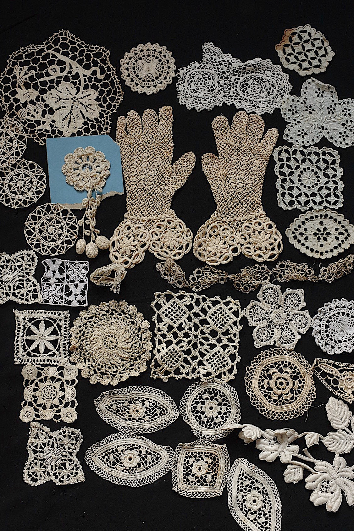 アンティークレース　dentelle ancienne　モチーフ31個