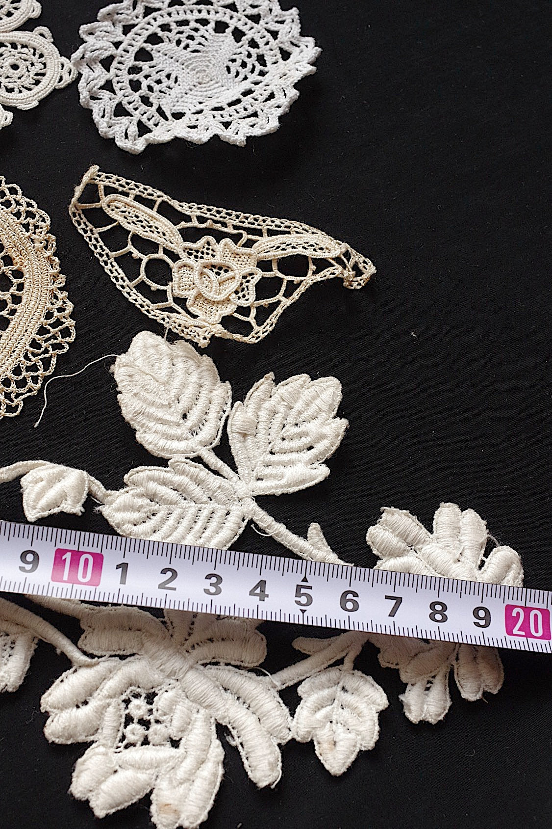 アンティークレース　dentelle ancienne　モチーフ31個