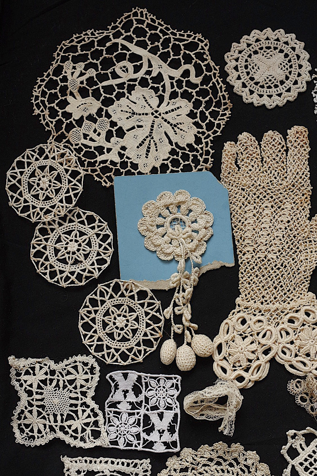 アンティークレース　dentelle ancienne　モチーフ31個