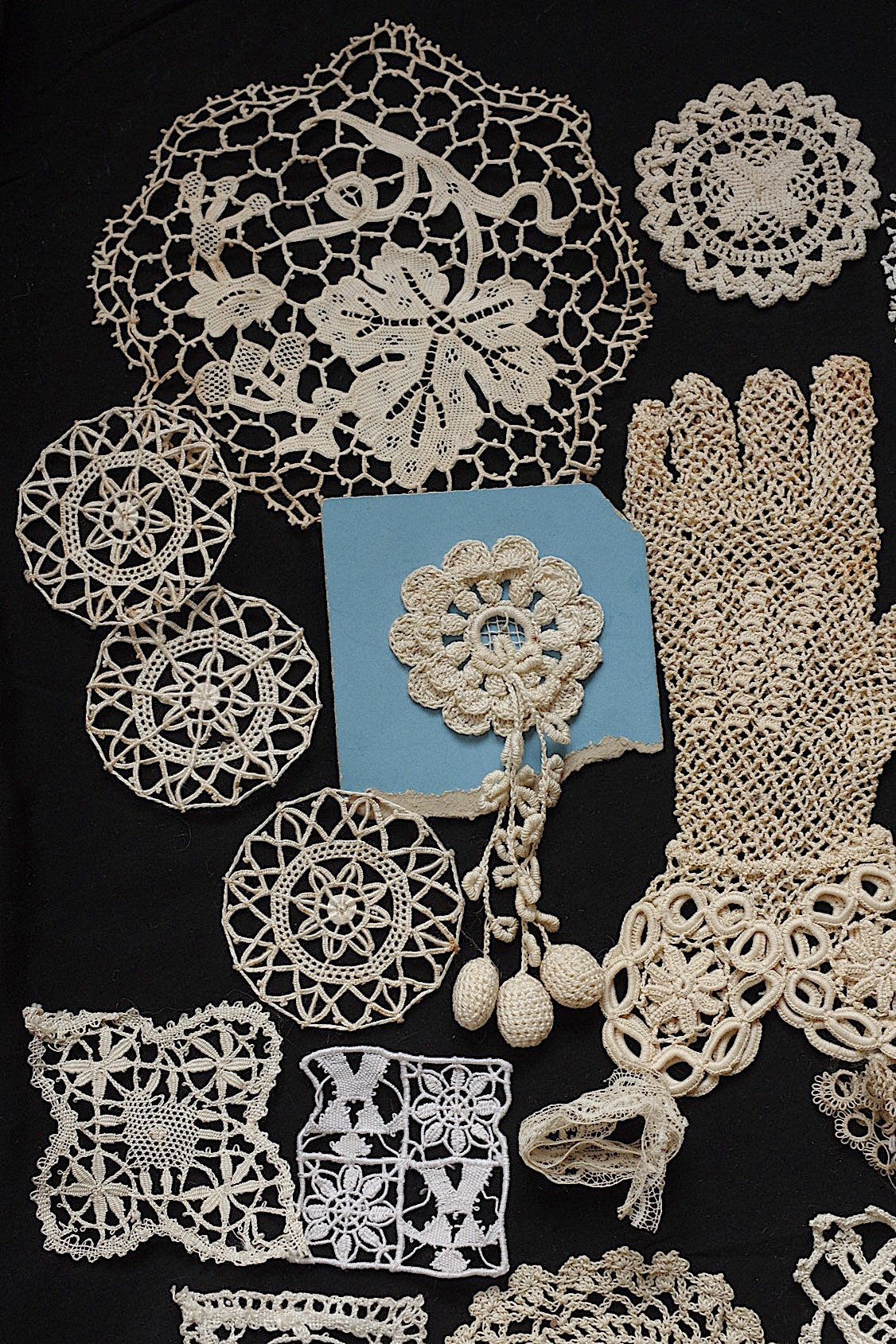 アンティークレース　dentelle ancienne　モチーフ31個