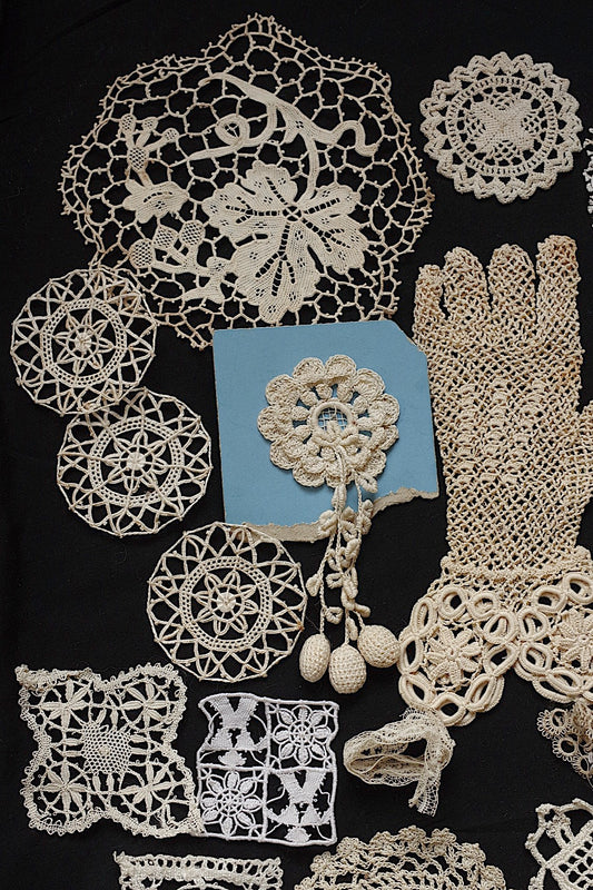 アンティークレース　dentelle ancienne　モチーフ31個