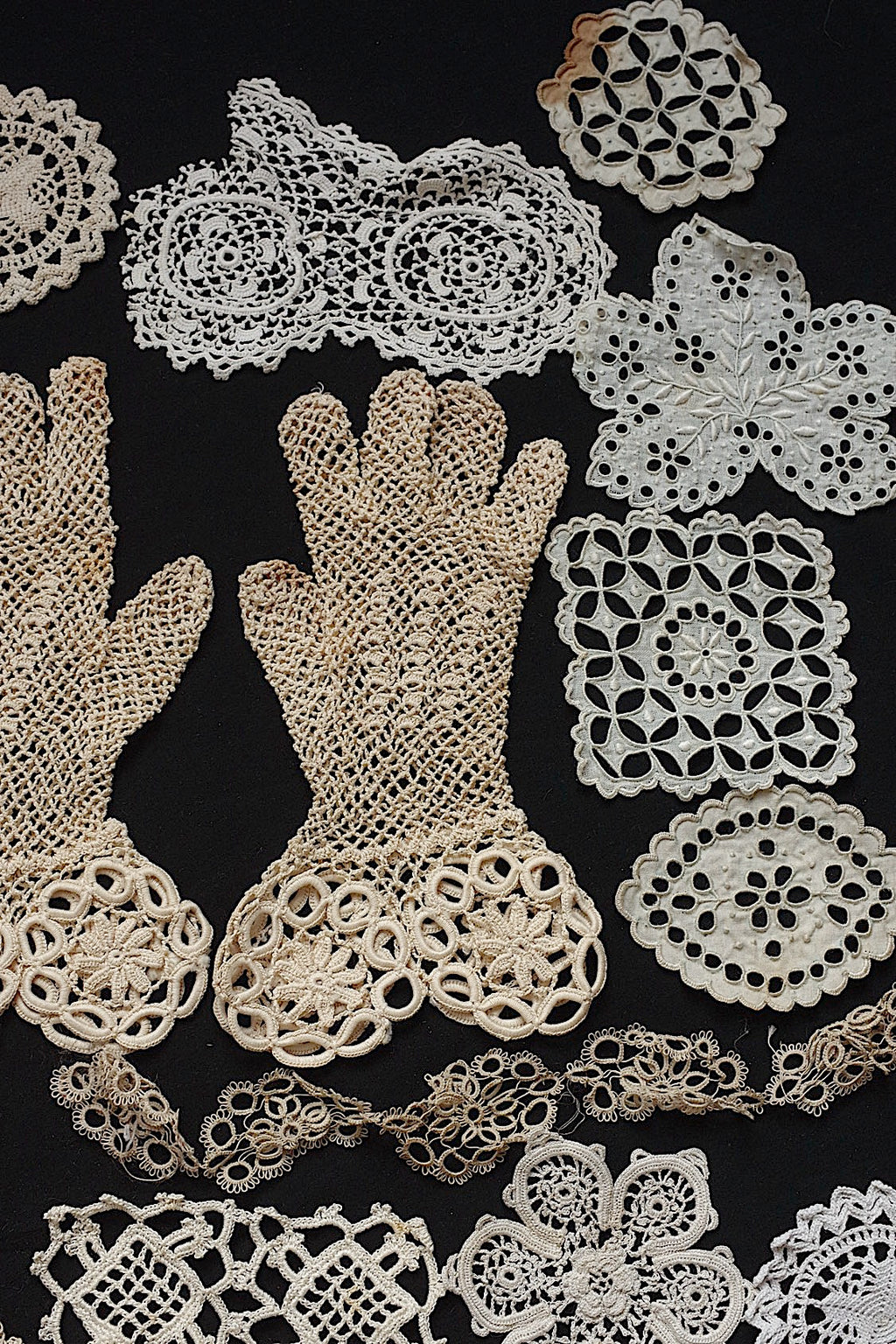 アンティークレース　dentelle ancienne　モチーフ31個