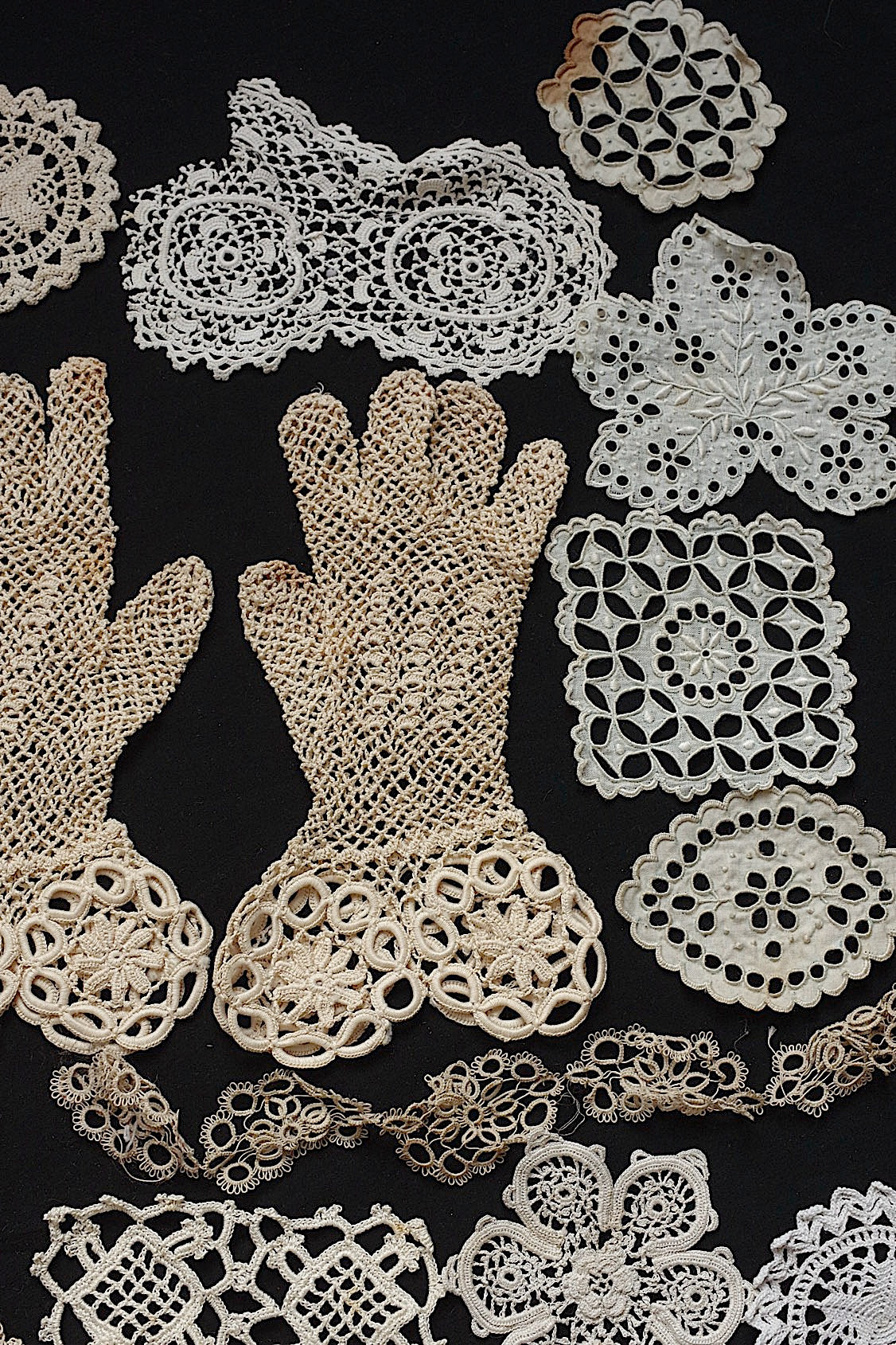 アンティークレース　dentelle ancienne　モチーフ31個
