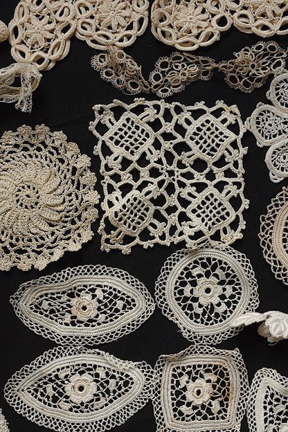 アンティークレース　dentelle ancienne　モチーフ31個