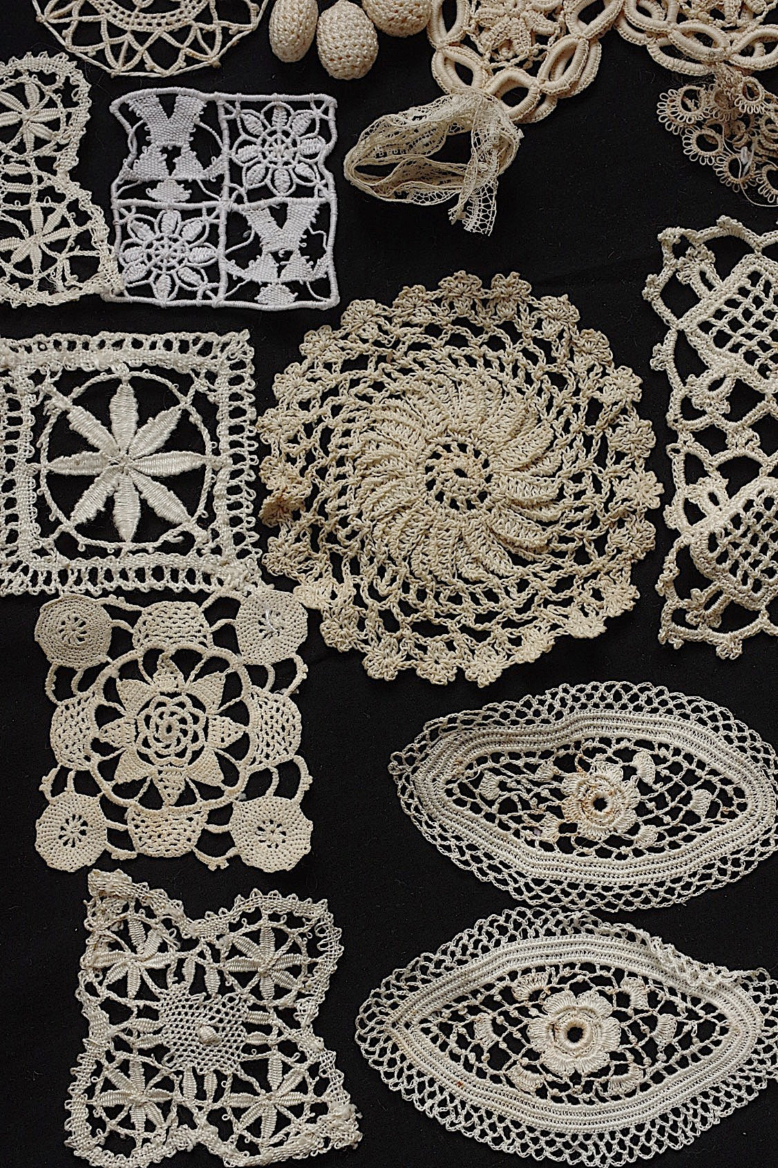 アンティークレース　dentelle ancienne　モチーフ31個