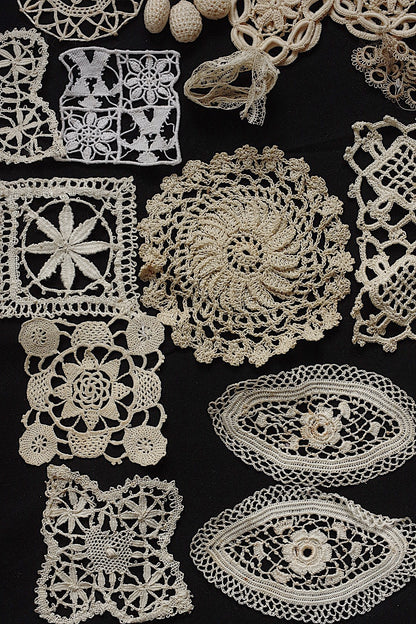 アンティークレース　dentelle ancienne　モチーフ31個
