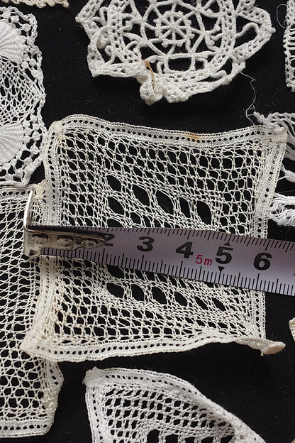 アンティークレース　dentelle ancienne　モチーフ45個