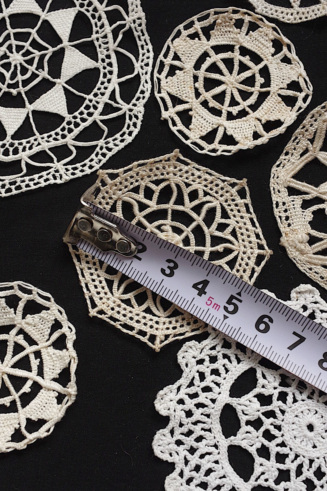 アンティークレース　dentelle ancienne　モチーフ45個