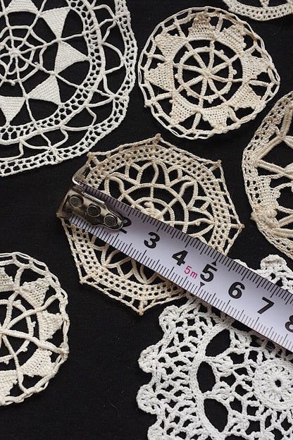 アンティークレース　dentelle ancienne　モチーフ45個