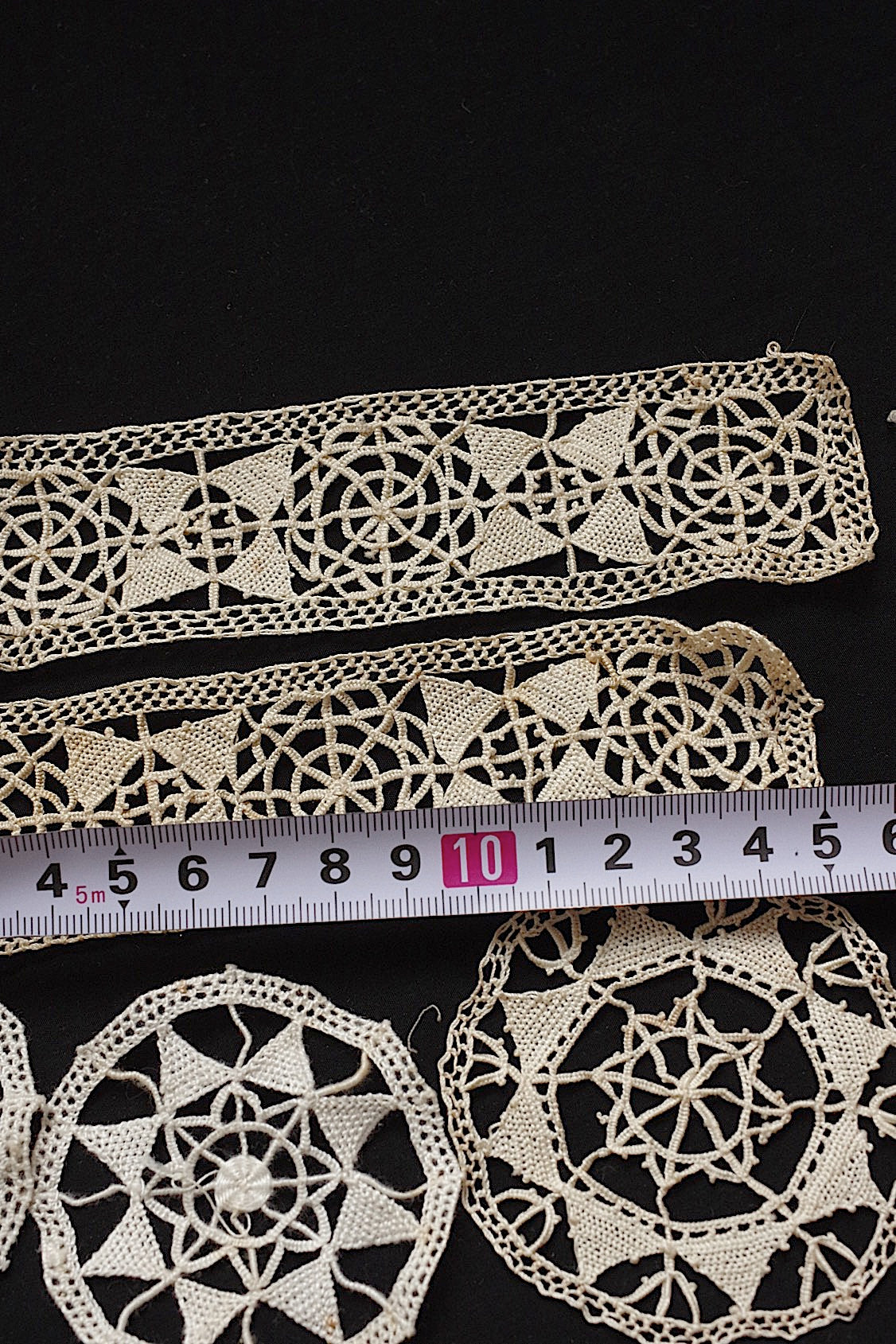 アンティークレース　dentelle ancienne　モチーフ45個
