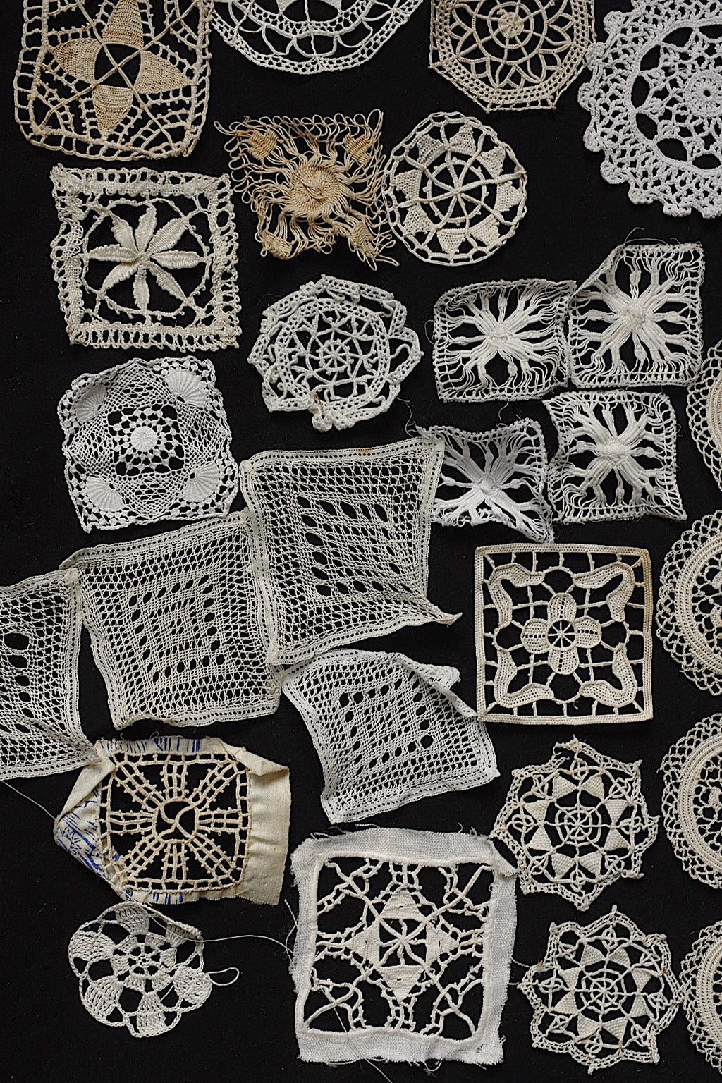 アンティークレース　dentelle ancienne　モチーフ45個