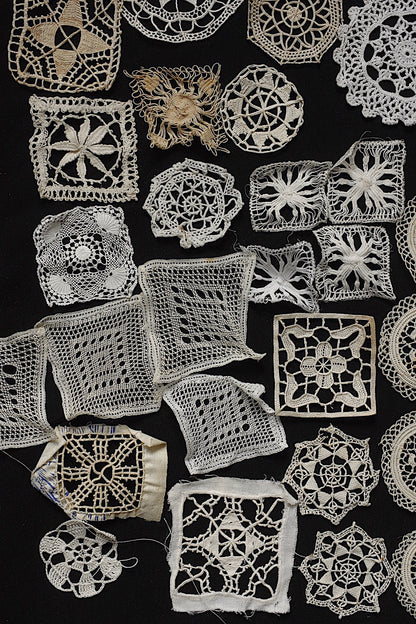 アンティークレース　dentelle ancienne　モチーフ45個