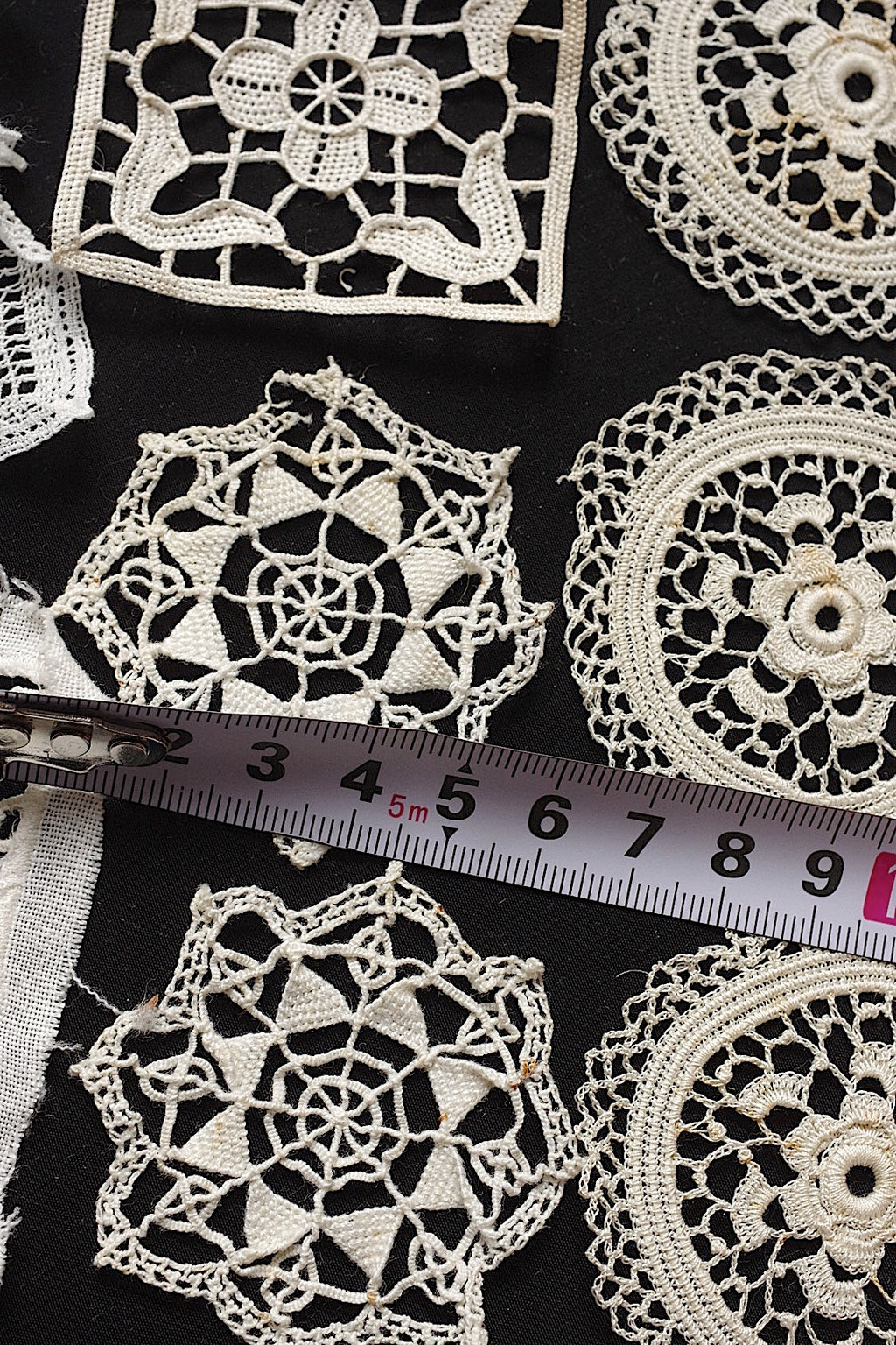 アンティークレース　dentelle ancienne　モチーフ45個