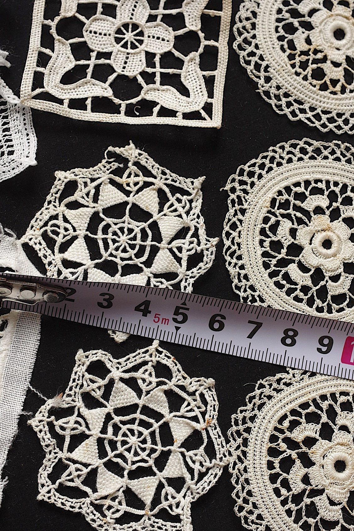 アンティークレース　dentelle ancienne　モチーフ45個