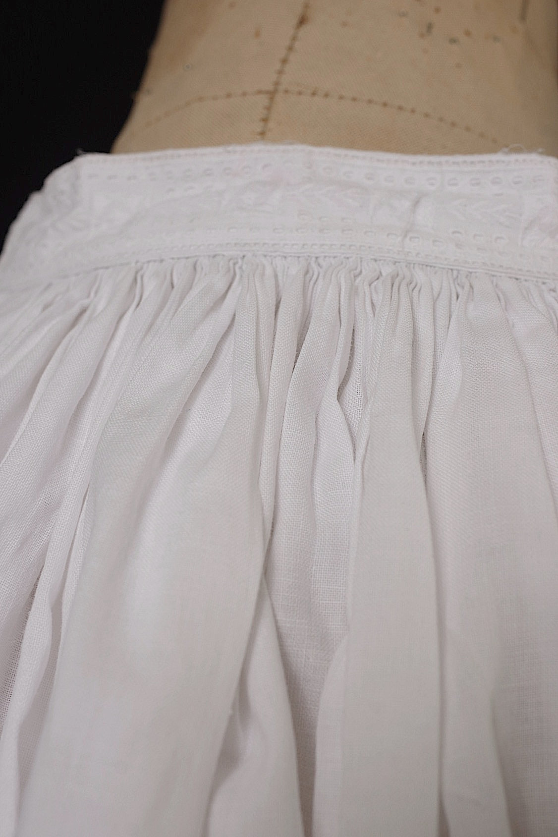 アンティーク服　vêtement antique 司祭チュニックsurplis1