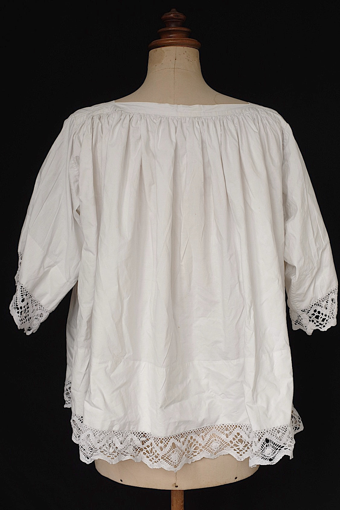 アンティーク服　vêtement antique 司祭チュニックsurplis2