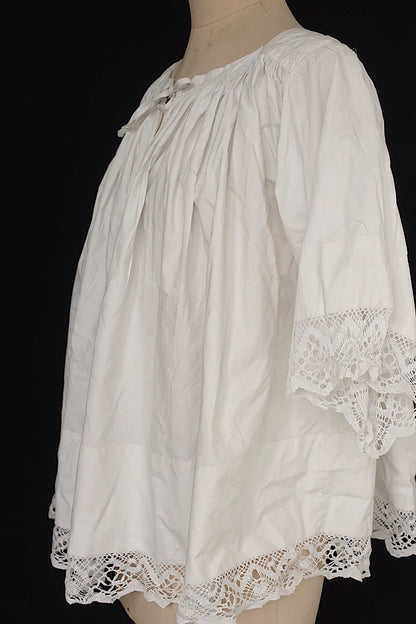 アンティーク服　vêtement antique 司祭チュニックsurplis2
