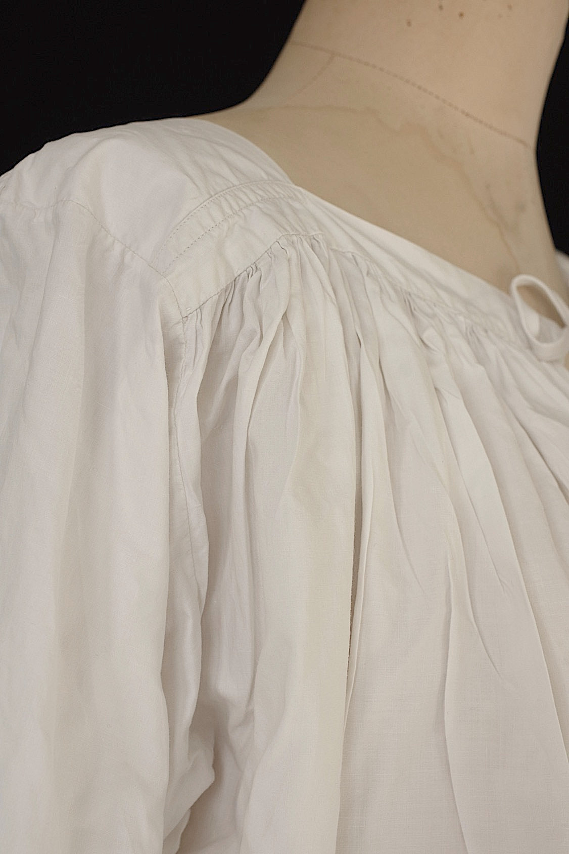 アンティーク服　vêtement antique 司祭チュニックsurplis2