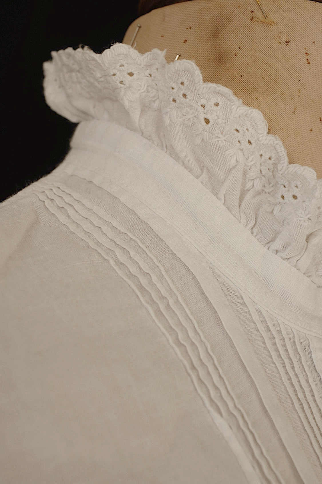 アンティーク服　vêtement antique blouse ブラウス3