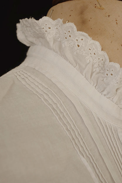 アンティーク服　vêtement antique blouse ブラウス3