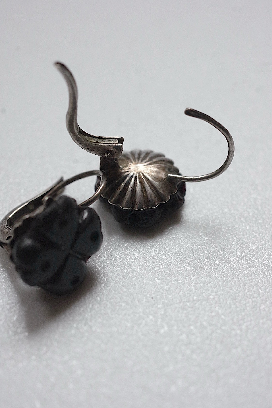 アンティークピアスboucles d'oreilles anciennes