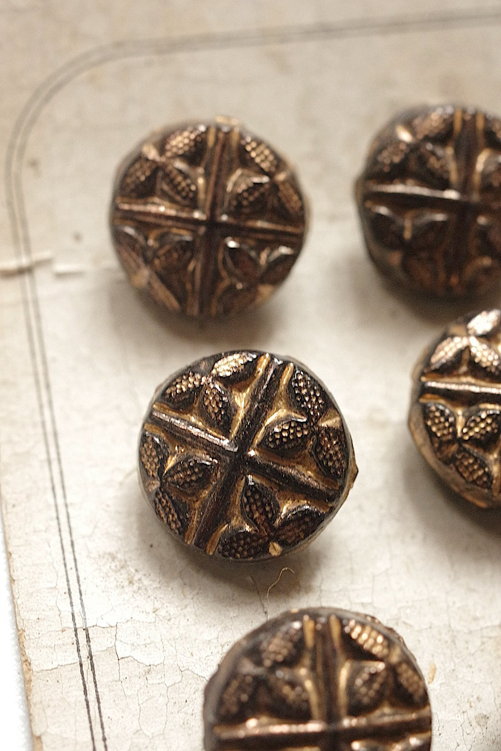 アンティークボタン　boutons antique lots 2　19個