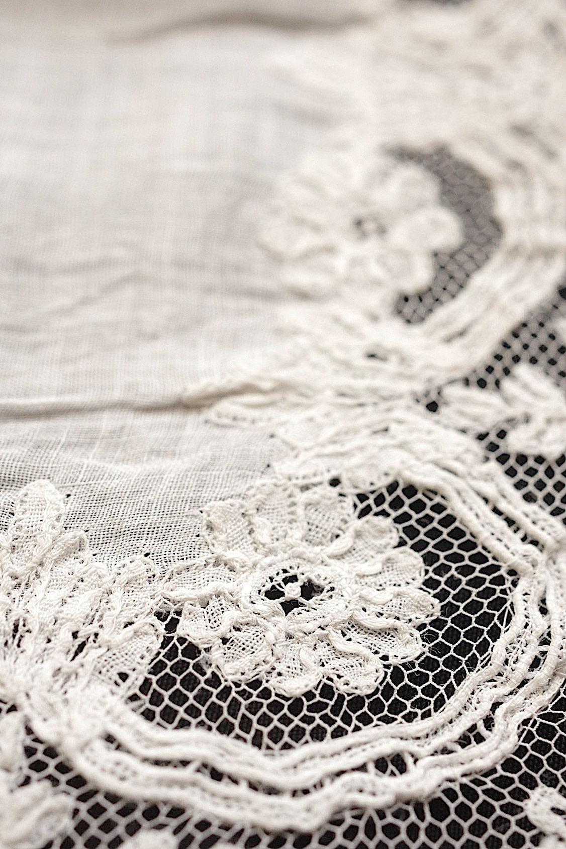 アンティークレース　dentelle ancinne ハンカチ