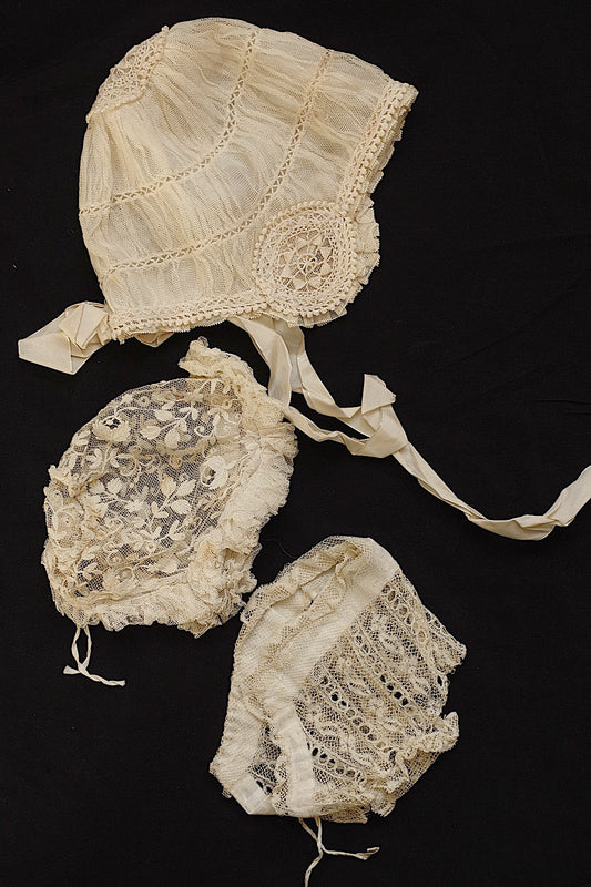 アンティークレース　dentelle ancinne ボネlot