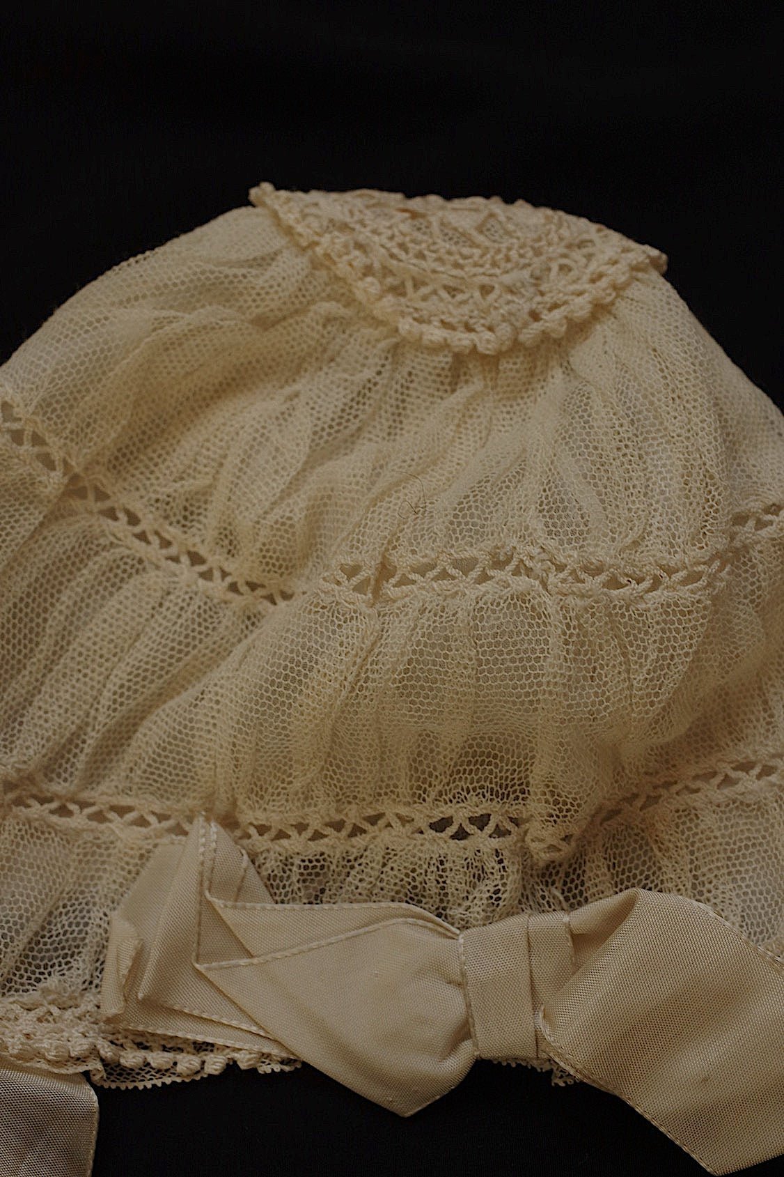 アンティークレース　dentelle ancinne ボネlot