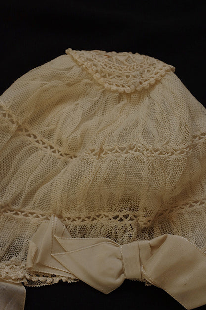 アンティークレース　dentelle ancinne ボネlot